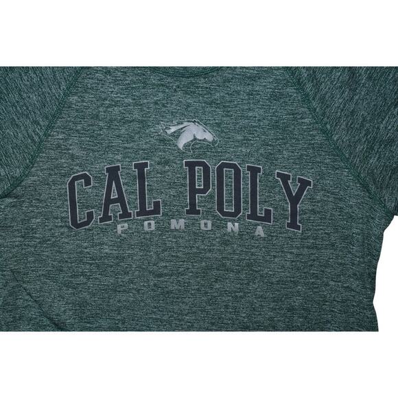 Cal Poly Pomona Broncos Green Holloway Dry-Excel Performance T-Shirt Men’s L - Picture 4 of 5